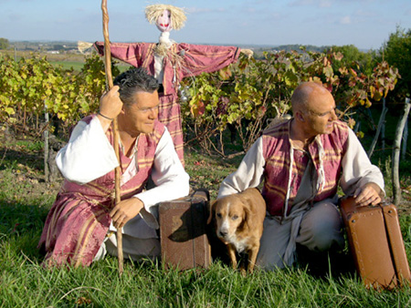 Messieurs B C & G avec Biloo au Pays d'Akatchiboula